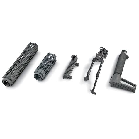 AR-15 / M16 A2 Free Float Quad-rail Handguard - 96518, Tactical Rifle Accessories at Sportsman's ...