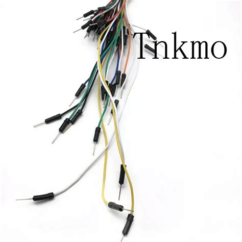 65pcs Jump Wire Cable Male to Male Jumper Wire for Arduino Breadboard ...