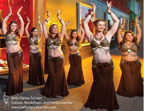 Simple brown belly dance troupe costumes that look gorgeous in a group. #bellydance # ...