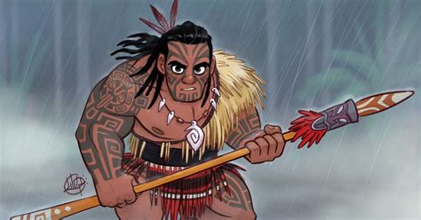 The art of Luigi Lucarelli: Maori Warrior