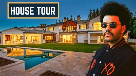 The Weeknd House Tour 2020 | Inside His $20 Million Dollar Hidden Hills Mansion | Celebrity Home ...