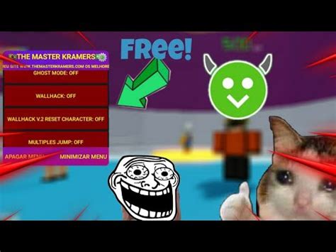 how to download hacks in Roblox FREE Android (happymod) - YouTube