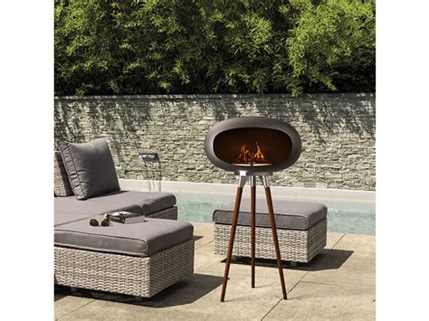 EP Light Indoor/Outdoor Bio Ethanol Tripod Fireplace