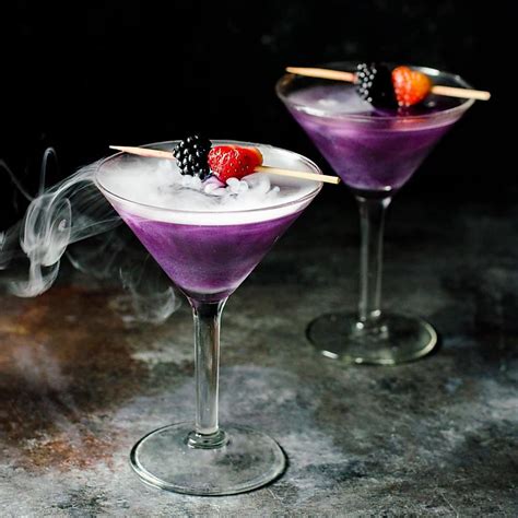 The Witch's Heart - Halloween Cocktail - The Flavor Bender