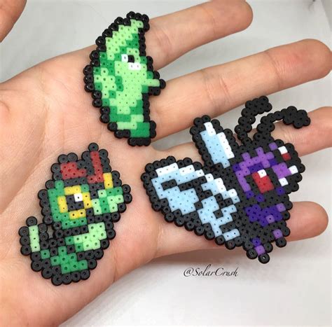 Mini Perler Bead Pokemon by SolarCrush on DeviantArt