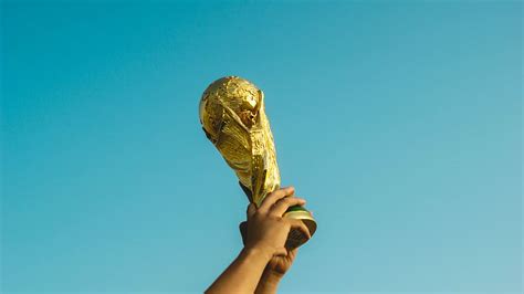 HD wallpaper: person holding gold trophy, man raising up FIFA World Cup ...