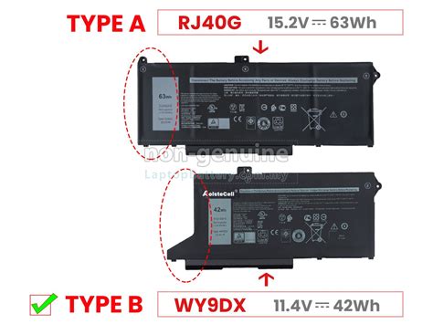 Dell Latitude 5420 battery,high-grade replacement Dell Latitude 5420 ...