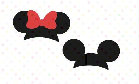 Mickey Mouse Ears Svg Free