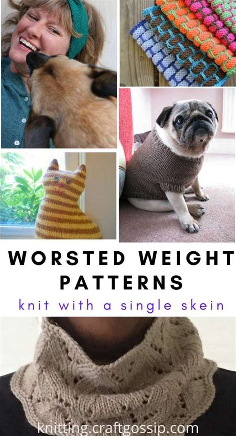 Over 12 Single Skein Projects for Worsted Weight Yarn – Knitting