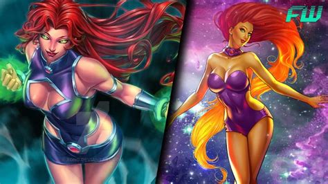 10 Dazzling Fan Art Pics Of Starfire That Will Make You To Watch Teen Titans Again