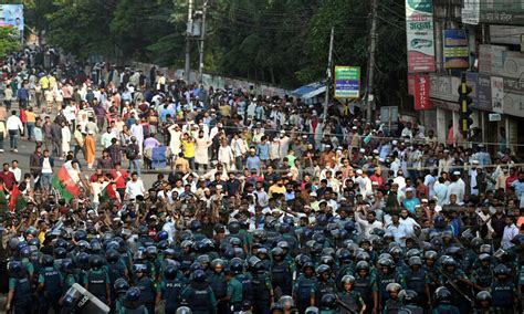 More than 100,000 protest to demand Bangladesh PM step down - World - Business Recorder