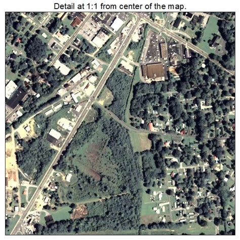 Aerial Photography Map of Summerville, GA Georgia