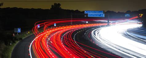 What Colour are the Reflective Studs on a Motorway?