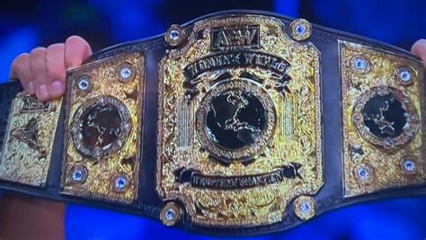 AEW Debut New Title Belt Design At Revolution 2022