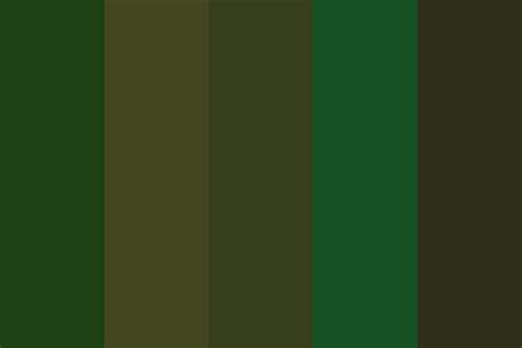 Lithuanian Camo Color Palette