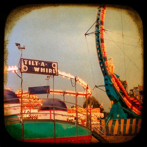 Tilt - A - Whirl Photograph by Gothicrow Images - Fine Art America