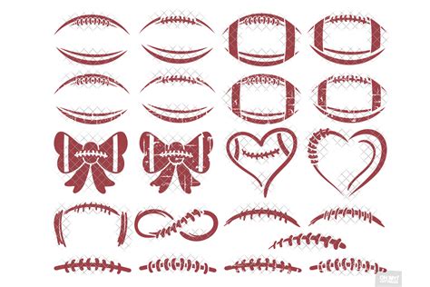 Football Laces SVG in SVG, DXF, PNG, EPS, JPG