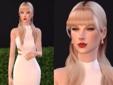 Taylor Swift by Daisy Villaruel at TSR » Sims 4 Updates