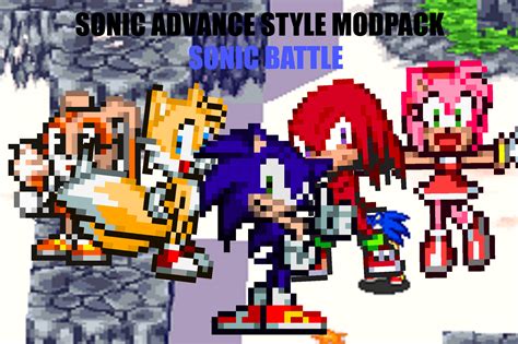 Sonic Advance Movestyles in Sonic Battle! [Sonic Battle] [Mods]