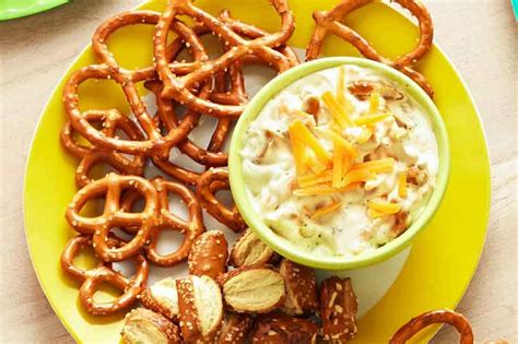 Crunchy Cheddar Ranch Pretzel Dip Recipe | Hidden Valley® Ranch