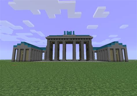 Brandenburg Gate/Brandenburger Tor Berlin Minecraft Map