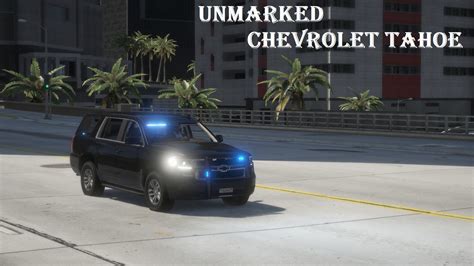 Unmarked Tahoe Lspdfr