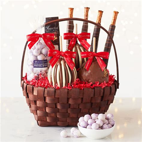 Classic Holiday Caramel Apple Gift Basket | Mrs Prindables