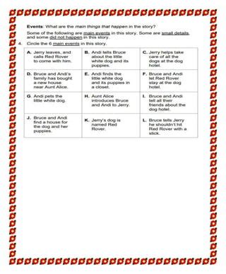 Identifying Literary Elements Worksheets | PDF