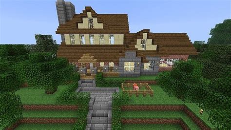 Ranch Style House Minecraft Project