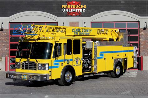 1808 Clark County Fire Department - 2002 Ferrara Aerial Refurbishment ...