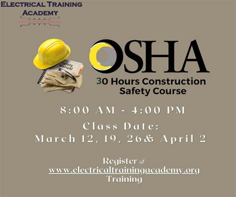 OSHA 30 Hour Construction Safety Course | Ross County Safety Council