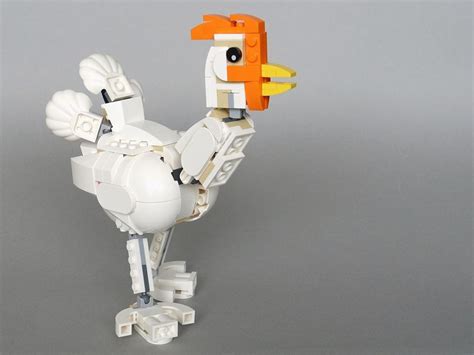 LEGO MOC 31133: Chicken by Tomik | Rebrickable - Build with LEGO