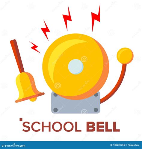 School Bell Vector Illustration | CartoonDealer.com #64162422