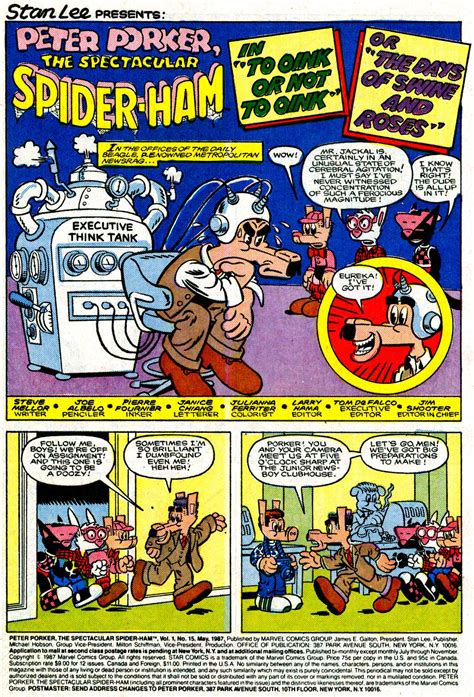 Read online Peter Porker, The Spectacular Spider-Ham comic - Issue #15