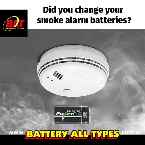 Did you change your smoke alarm batteries? - Battery All Types