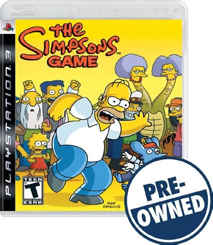 Best Buy: The Simpsons Game — PRE-OWNED PlayStation 3