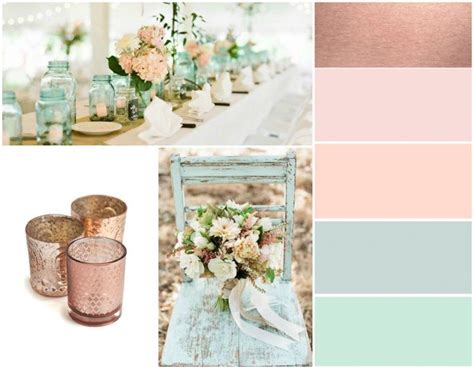 bedroom. what colour goes with pastel green: Wedding Colour Palette ...