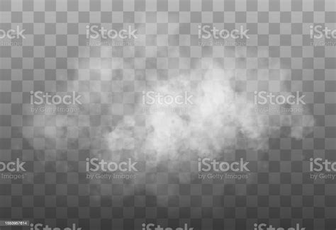 White Smoke Cloud Isolated Stock Illustration - Download Image Now - Cloud - Sky, Cloud ...