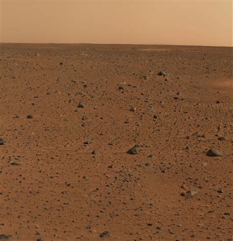 Mars Rover Spirit First Color View