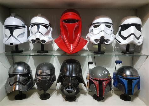 My helmets collection - Updated. : r/StarWars