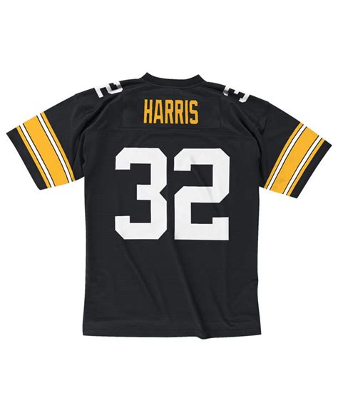 Mitchell & Ness Men's Franco Harris Pittsburgh Steelers Replica ...