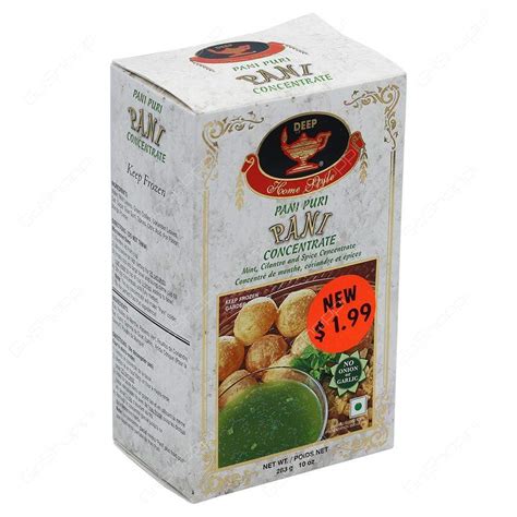 Frozen Pani Puri Chutney, 10 OZ