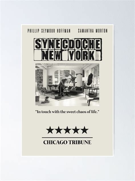 "Synecdoche, New York" Poster for Sale by rottenben | Redbubble