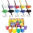 Amazon.com: Kids Paint Set - Kids Paint with Toddler Art Supplies Included, Washable Paint for ...