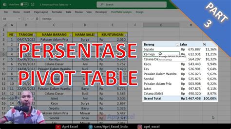 Cara Membuat Pivot Table Excel 2017 | Cabinets Matttroy