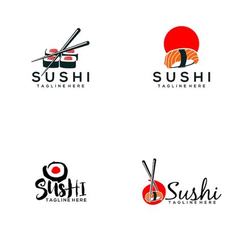Sushi logo | Premium Vector
