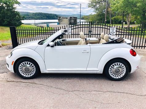 2013 Volkswagen Beetle Convertible Candy White w/ Beige Leatherette 2 ...