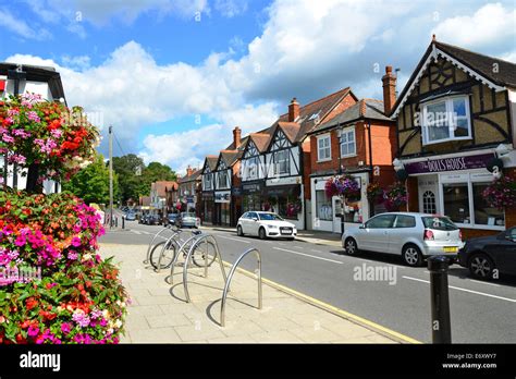 High Street, Sunninghill, Berkshire, England, United Kingdom Stock Photo - Alamy