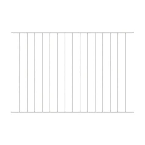 White Yard Metal Fence Panels at Lowes.com