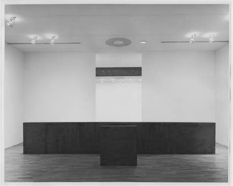 Installation view of the exhibition "Richard Serra" | MoMA